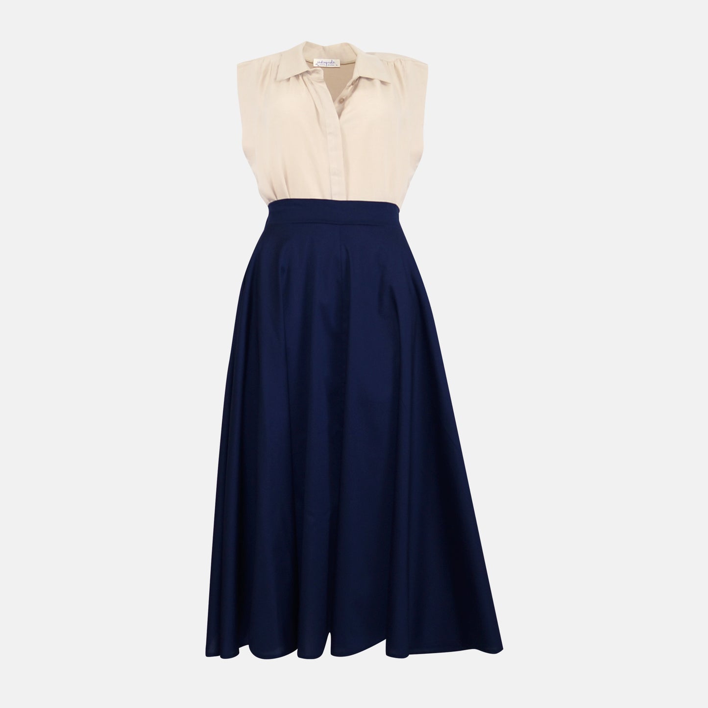 Ampia Swing circle skirt cotton voile