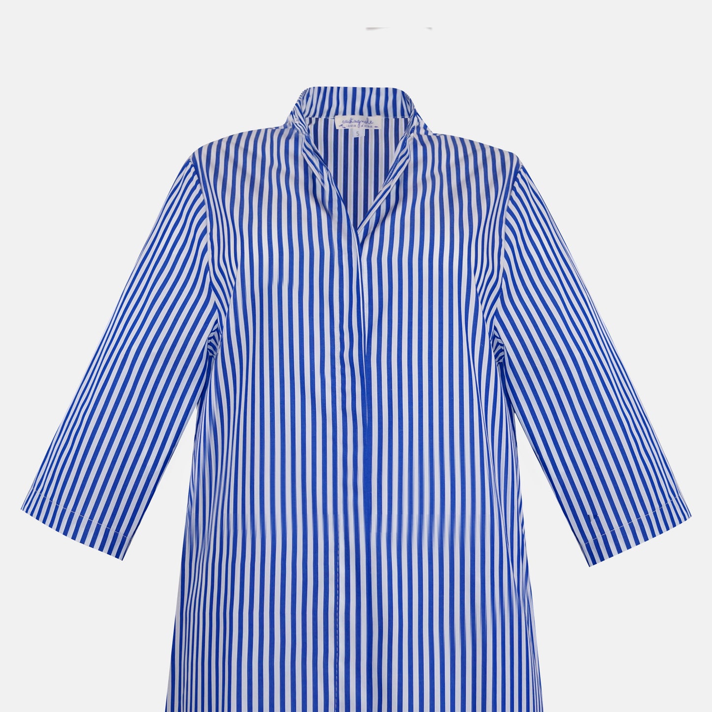 Avery Navy Sailor Stripe Shirt Dress